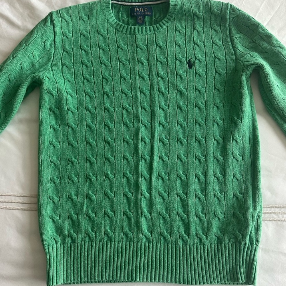 Polo Ralph Lauren Cable Knit Sweater boys size large